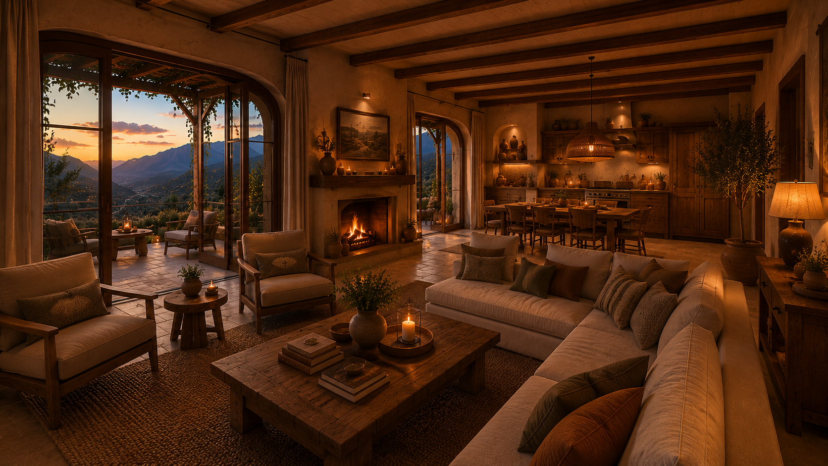 White Hill cottage interior