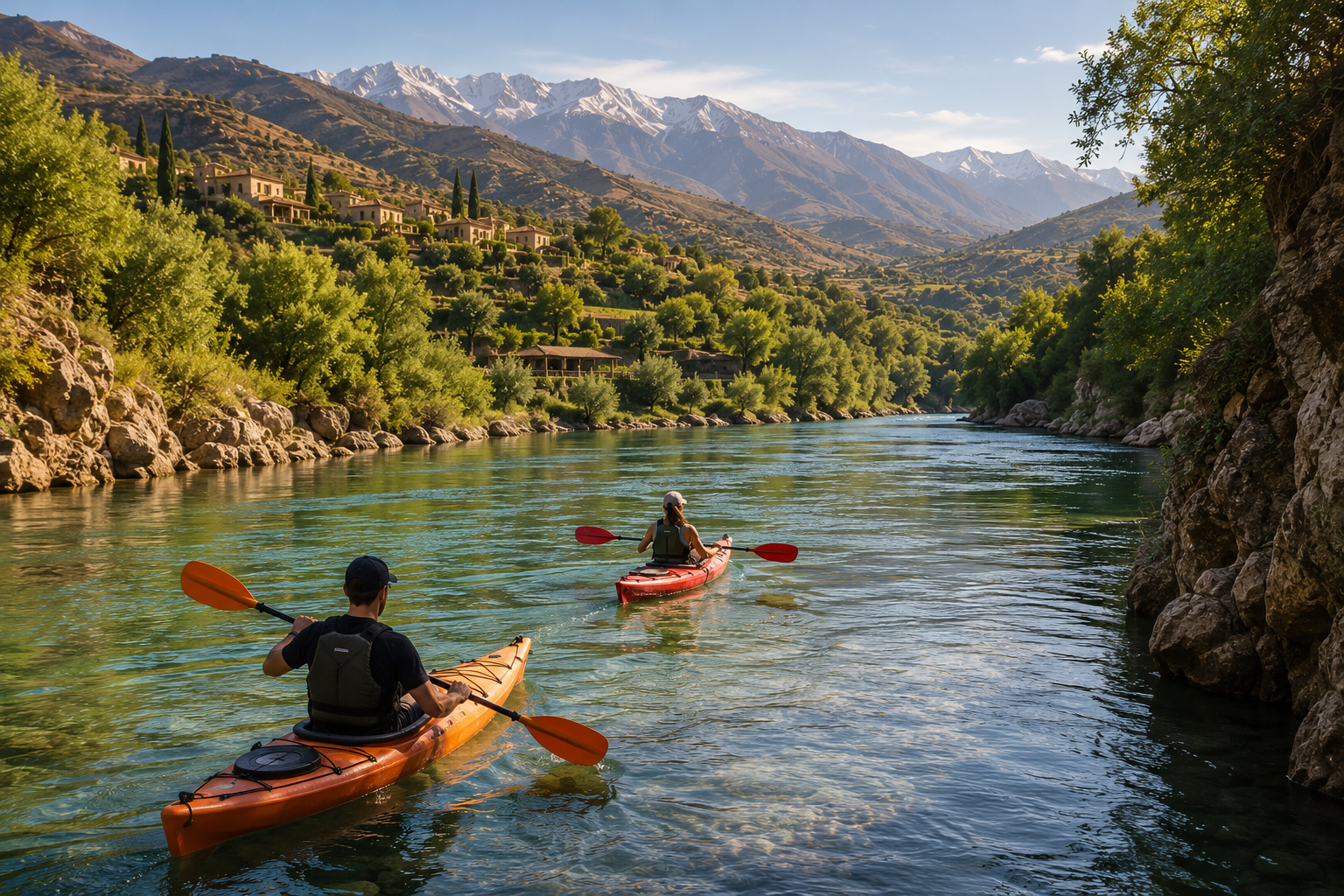 Kayaking